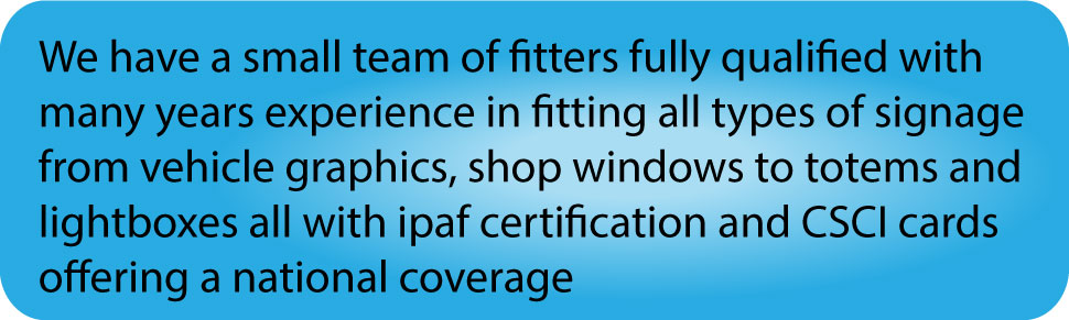 Qualified fitters