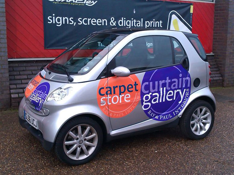 Vehicle Vinyl Wraps