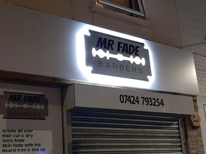 Barbers Signage