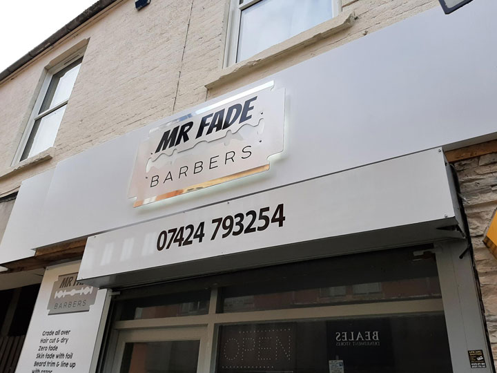 Barbers Signage