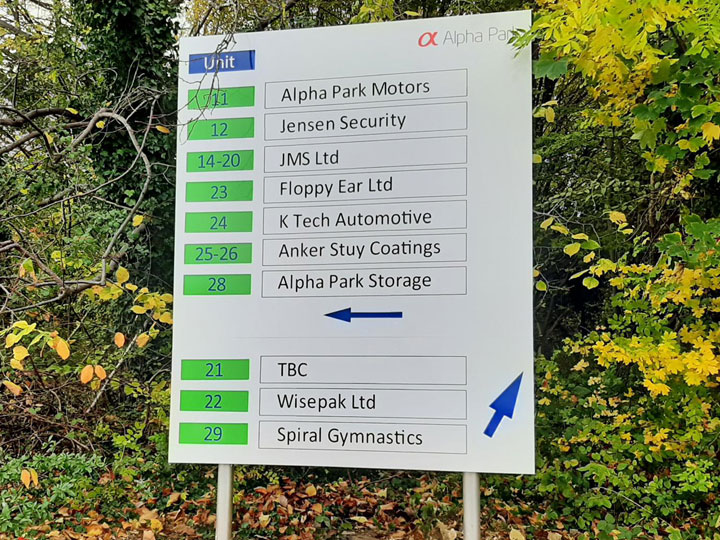 Bussiness Park Signage