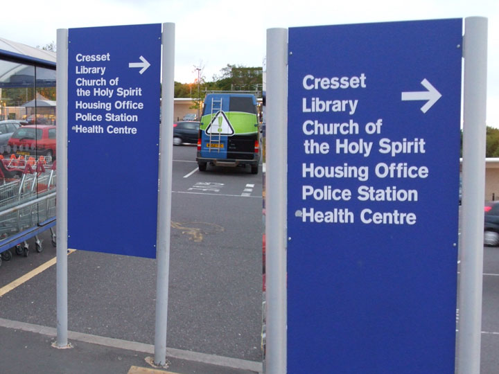 Car park Signage