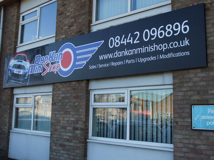 Fascia signage