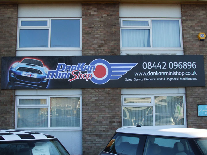 Fascia signage