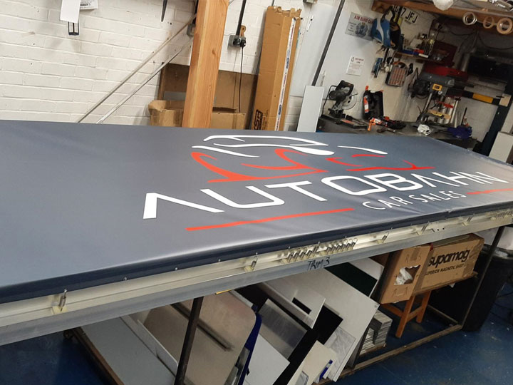 Flexface signage