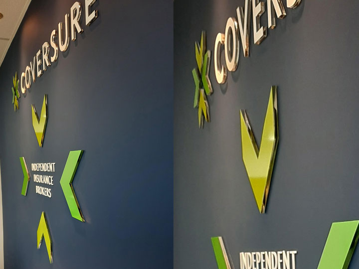 Interior signage