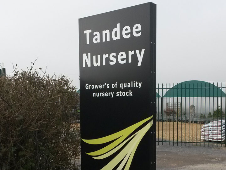 Totem signage