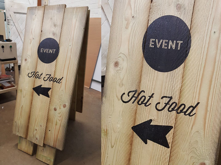 Point of sale signage