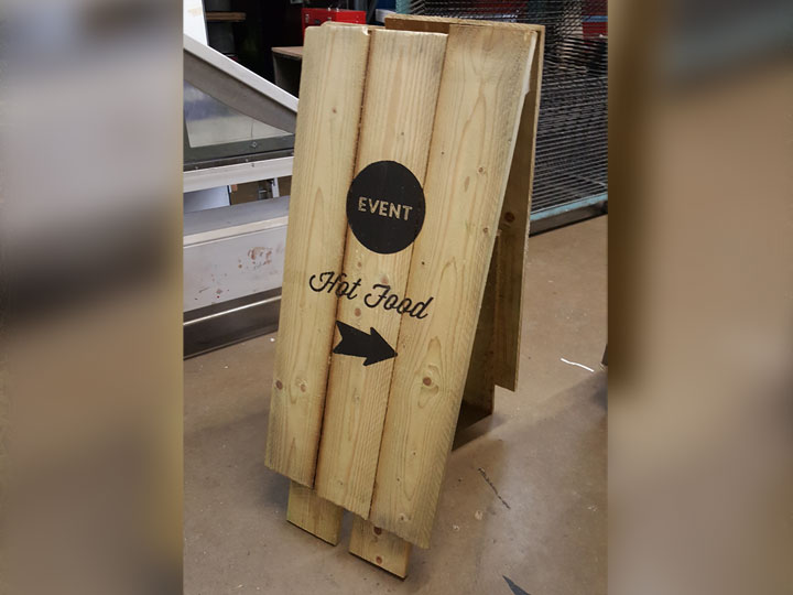 Point of sale signage