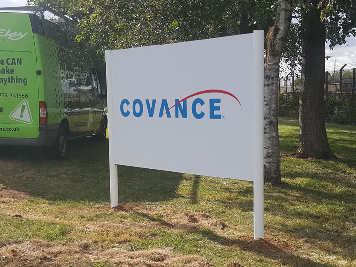 Post sign