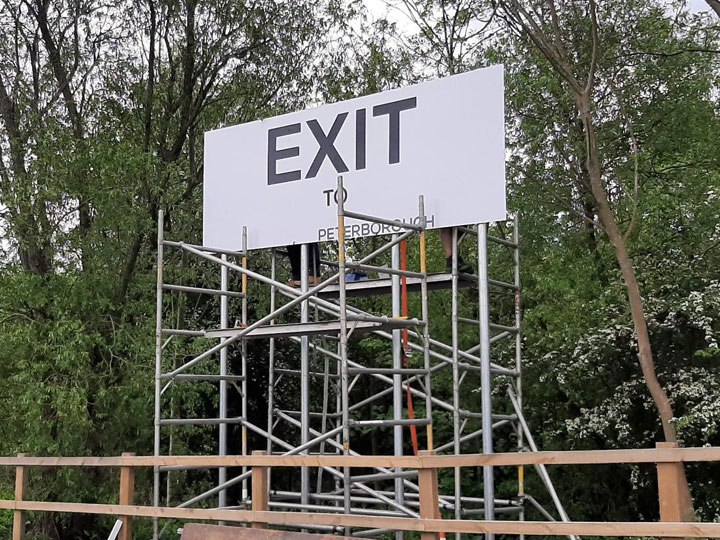 Road signage