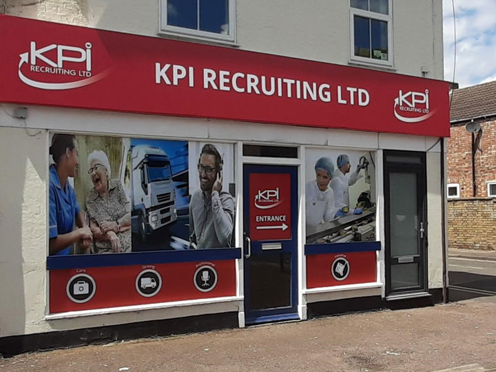 Shop fascia signage