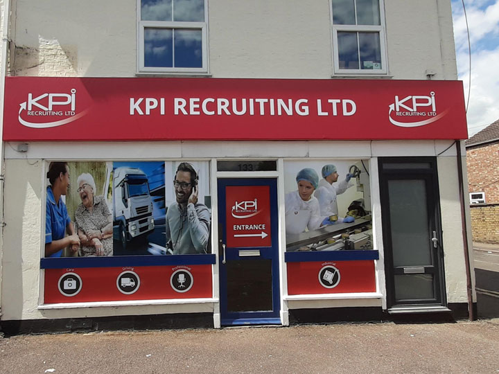 Shop fascia signage