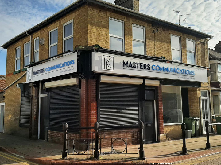 Shop fascia signage