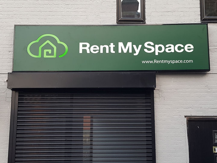 Shop fascia signage