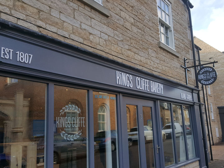 Shop fascia signage