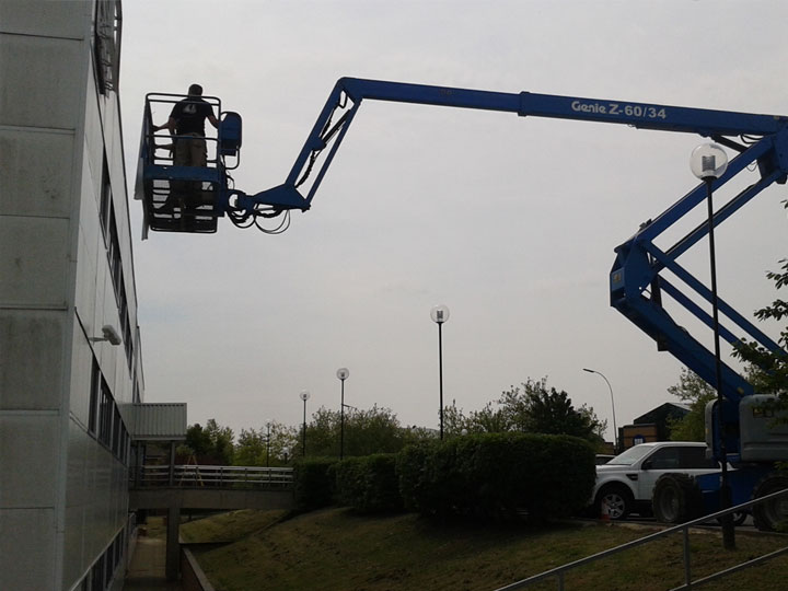 Sign fitting