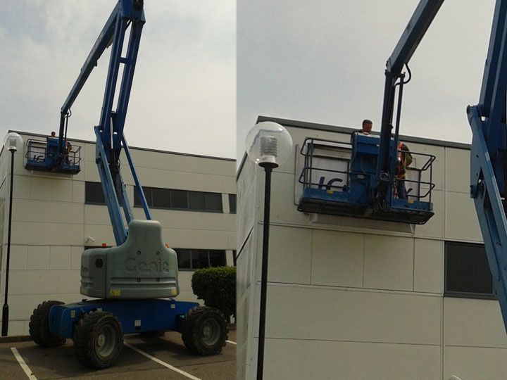 Sign fitting