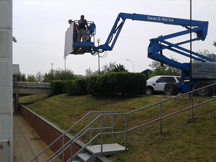 Sign fitting