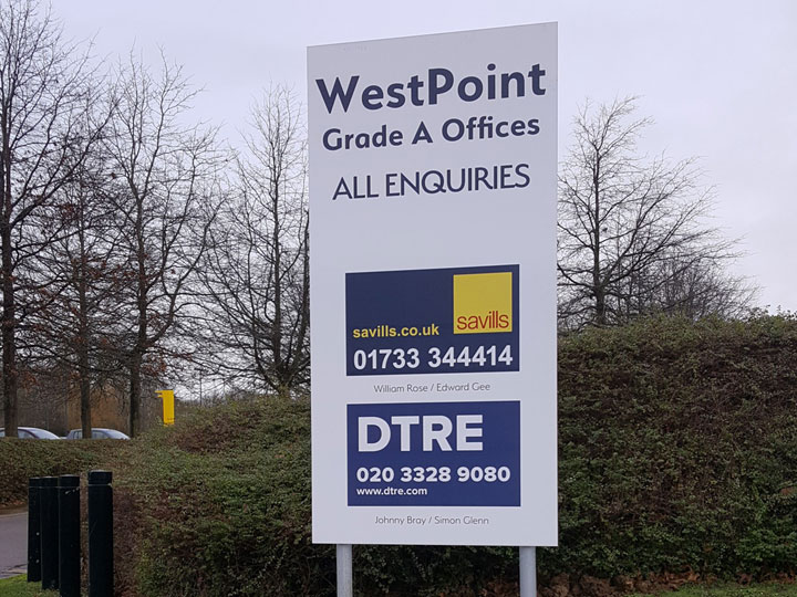 Site board signs