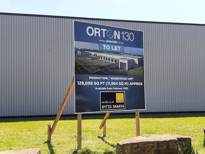 Site board signs