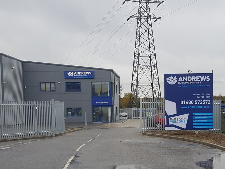 Warehouse signage
