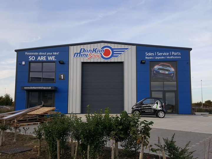 Warehouse signage
