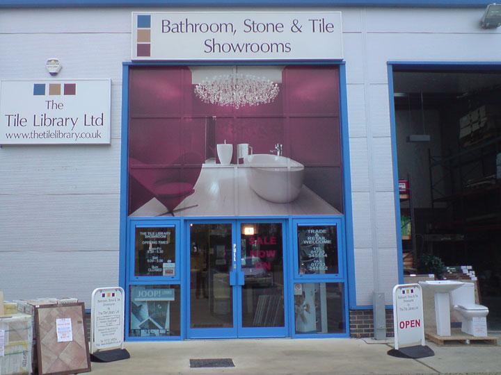 Warehouse signage