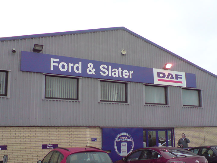 Warehouse signage