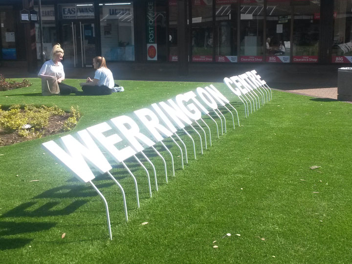 Werrington Center signage