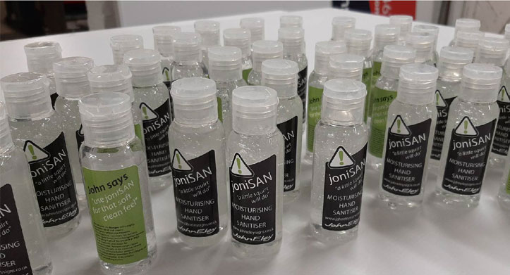 Plastic bottle print