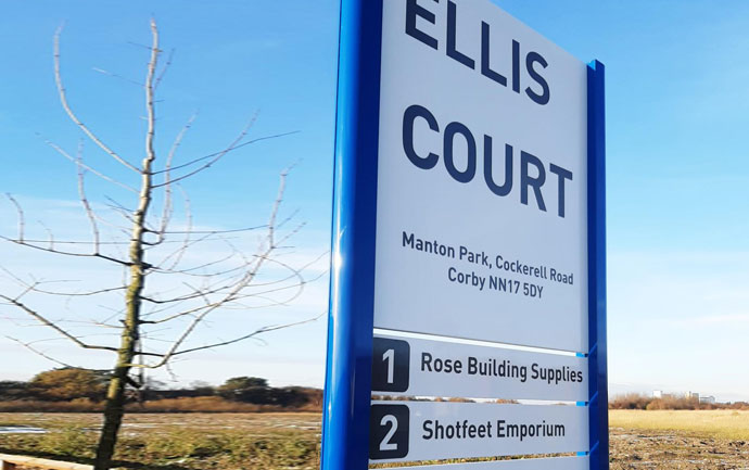 Ellis Court Signage