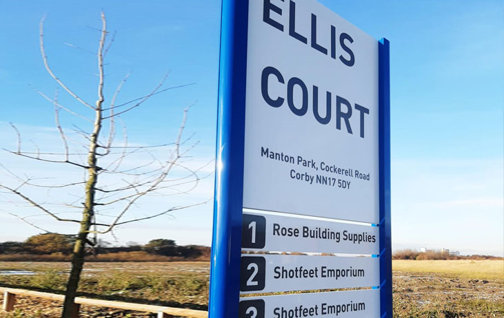 Ellis Court Signage