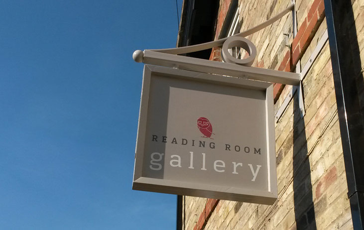 Reading Room Gallery Signage