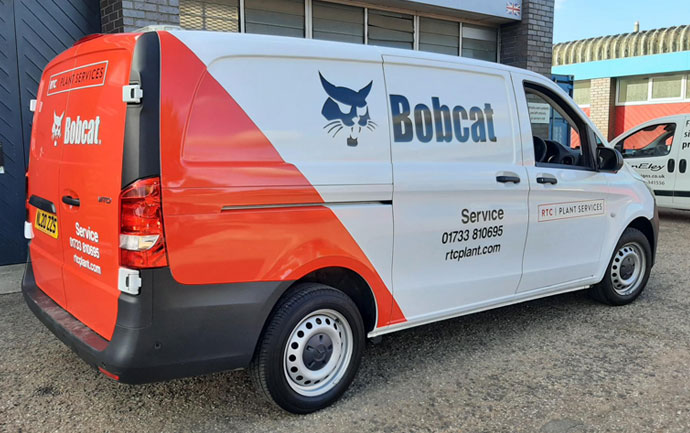 Bob Cat vehicle graphics