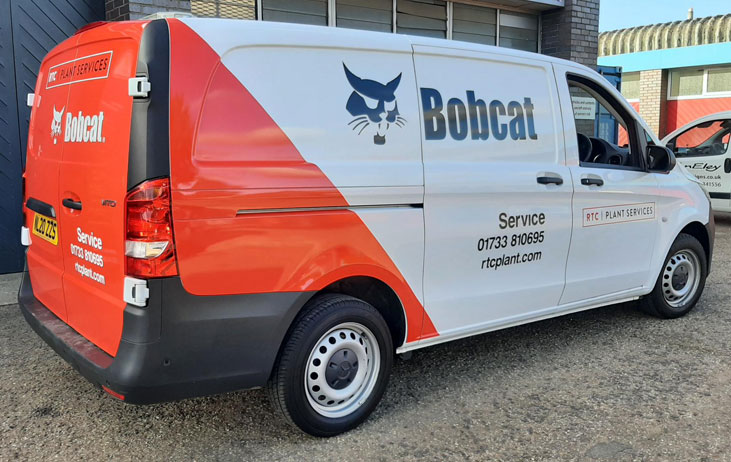 Bob Cat vehicle graphics