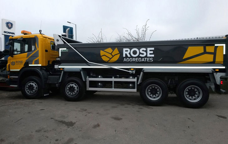 Truck fleet livery