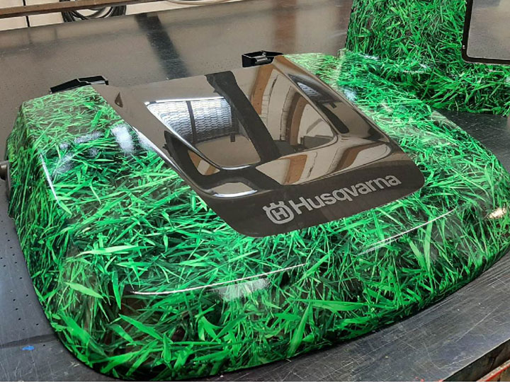 Printed grass